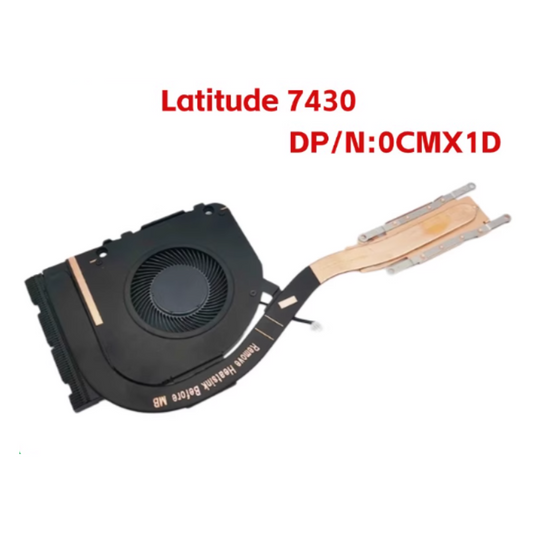 Dell Latitude 7430 E7430 Series - Laptop CPU Cooling Fan Cooler With Heatsink