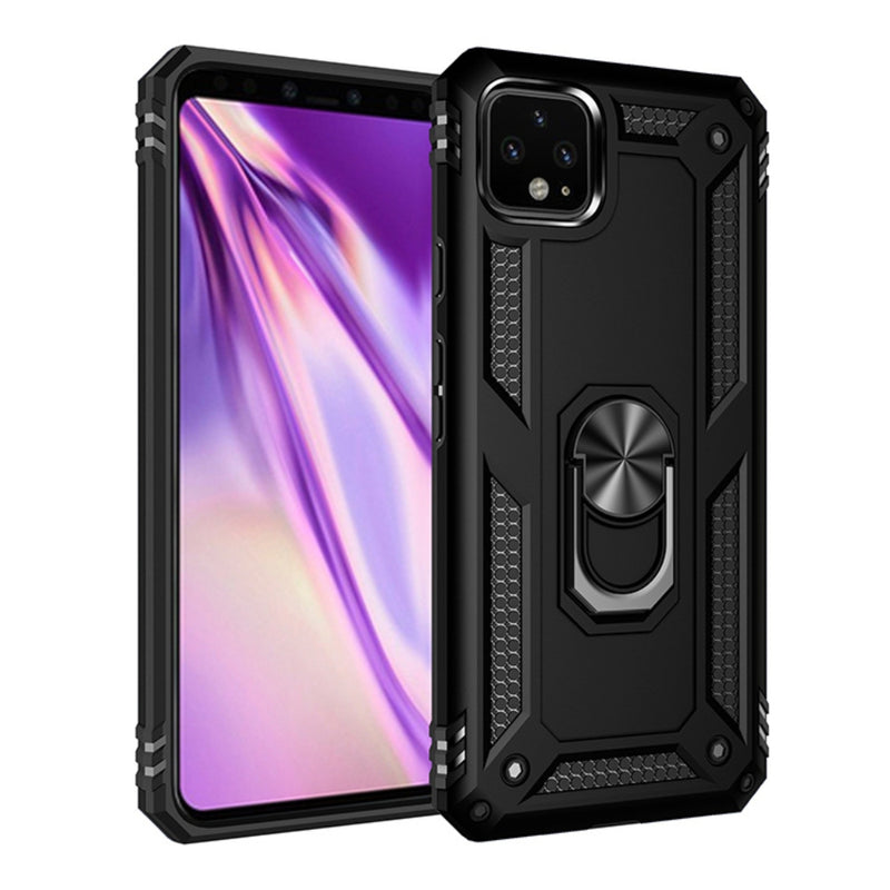 Cargue la imagen en el visor de la galería, Google Pixel 4 XL - Shockproof Heavy Duty Hard Bumper Rugged Mobile Phone Case
