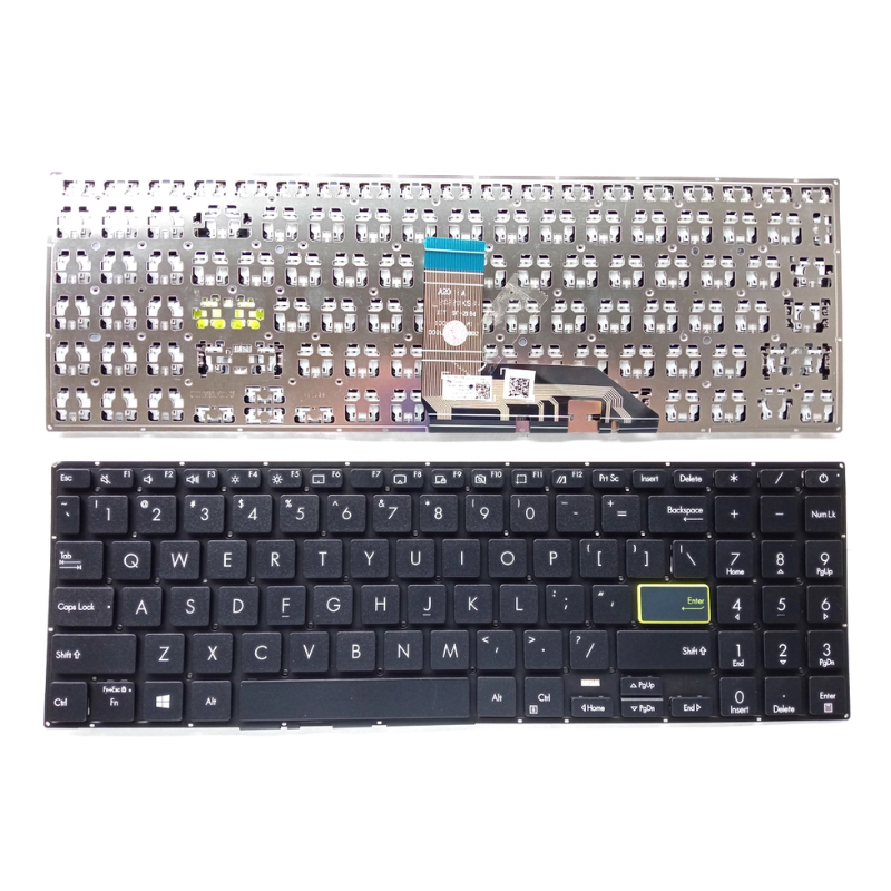 Cargue la imagen en el visor de la galería, ASUS X513 S533 M513 K513E E510 V5050E FL8800I Series - Laptop Keyboard With Backlit US Layout
