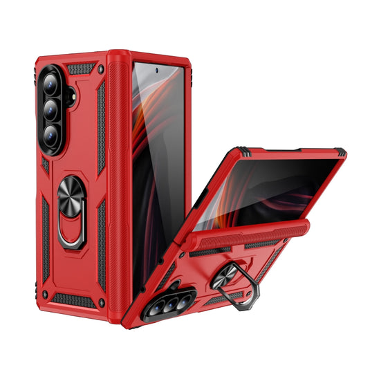 Samsung Galaxy Z Fold7 5G - Shockproof TPU + PC Phone Case with Holder