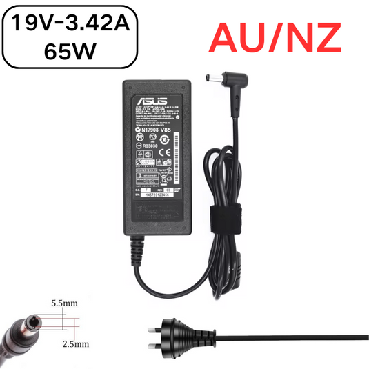 [19V-3.42A/65W][5.5x2.5] ASUS X550 X551 Laptop AC Power Supply Adapter Charger - Polar Tech Australia