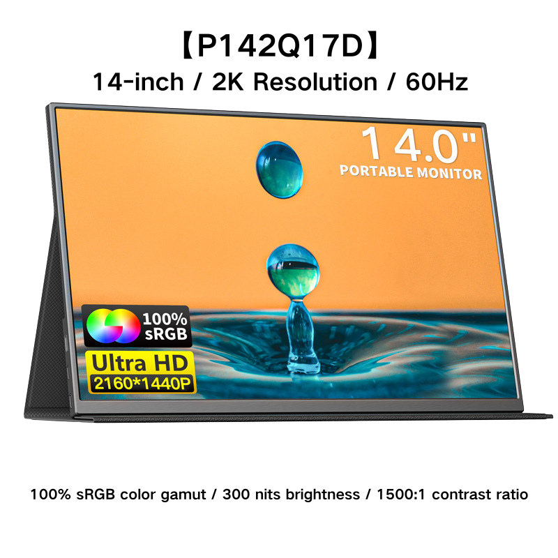 Load image into Gallery viewer, Portable Monitor Gaming Display with Speakers Travel Monitor - Polar Tech Australia
