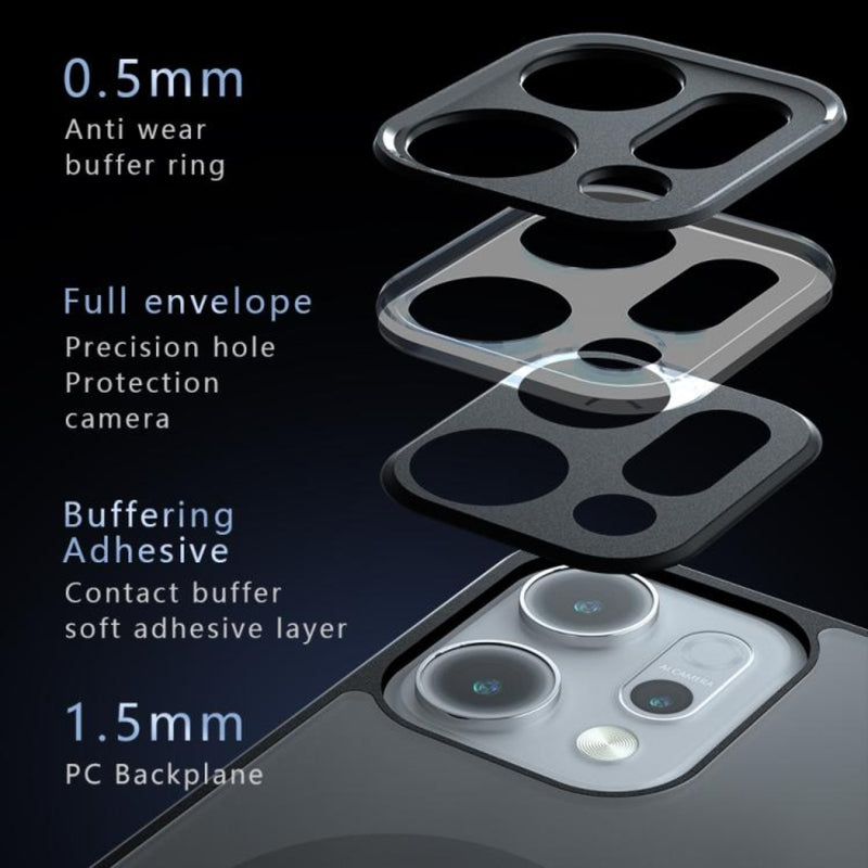 Load image into Gallery viewer, OPPO Reno14 Pro 5G (PKZ110, CPH2739) - Flexible Silicone + Transparent Hard Acrylic Shockproof Case
