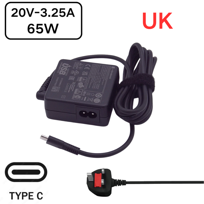 Load image into Gallery viewer, [65W/20V-3.25A][USB-C] Toshiba Dynabook PA5352E-1AC3 PA-1650-98 Series - AC Power Adapter Laptop Wall Charger
