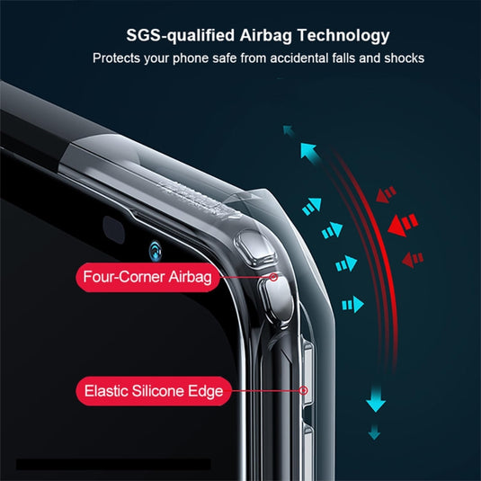 Asus ROG Phone 9 FE - Shield Shockproof TPU+PC Clear Rugged Heavy Duty Case - Polar Tech Australia