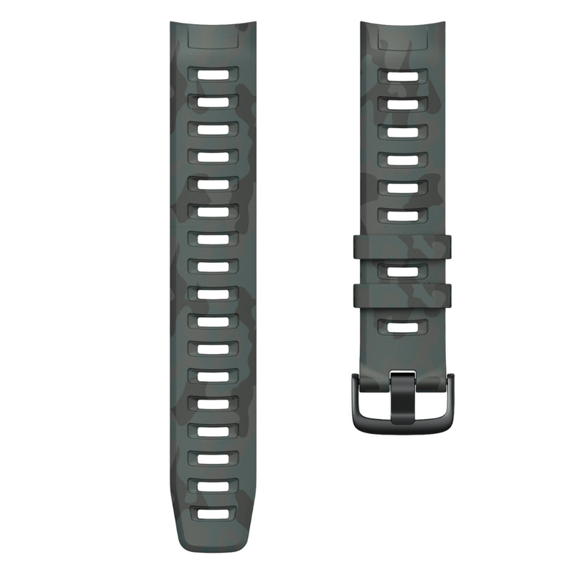 Load image into Gallery viewer, Garmin Watch Instinct 2 Silicone Camo Quick-Release Watch Band – Soft, Durable, Easy Fit (20mm / 22mm)
