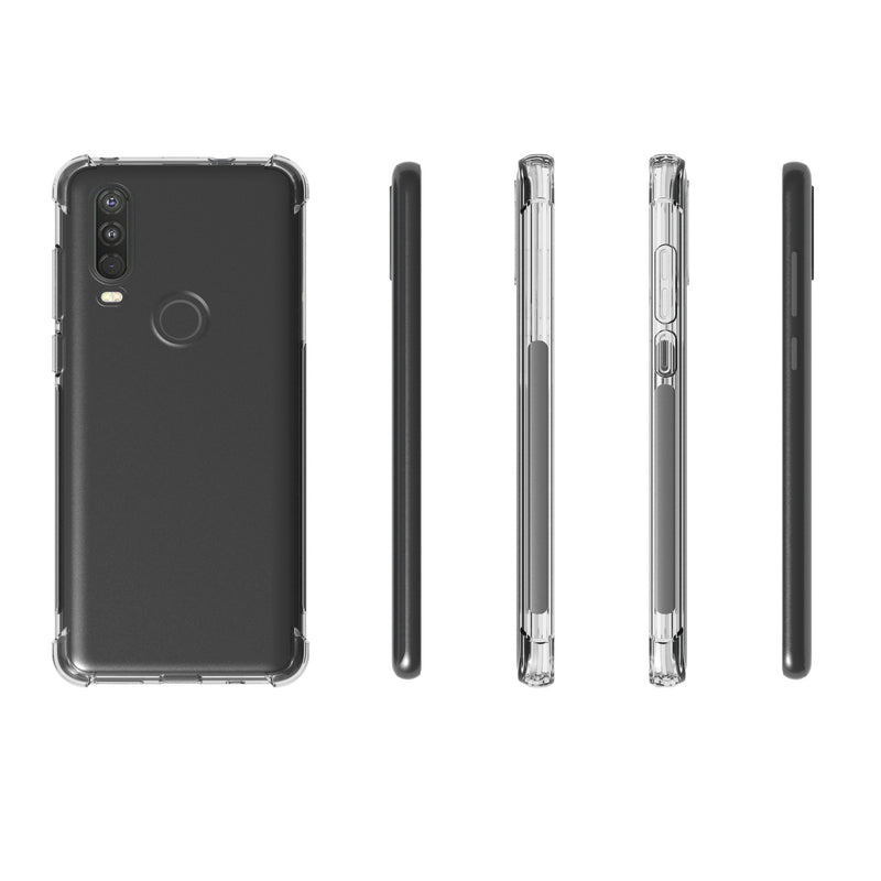 Load image into Gallery viewer, Motorola Moto One Action - AirPillow Cushion Transparent Soft Clear TPU Four Corners Protective Case - Polar Tech Australia
