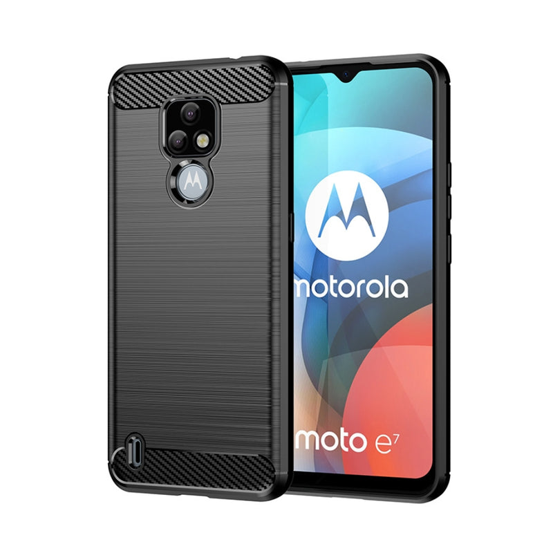 Cargue la imagen en el visor de la galería, Motorola Moto E7 Plus - Heavy Duty Rugged Anti Knock Back Cover
