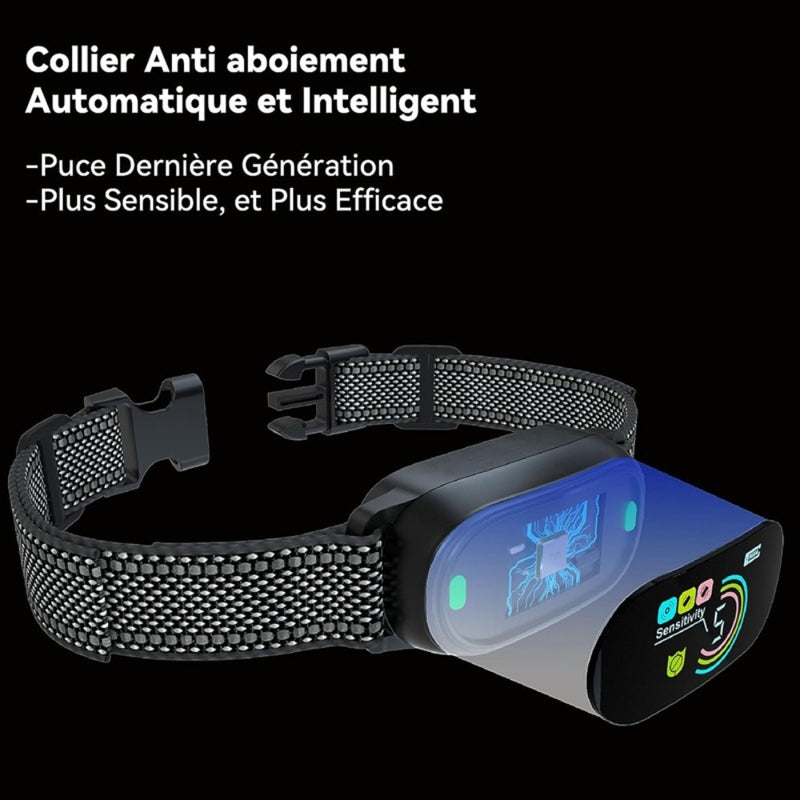 Cargue la imagen en el visor de la galería, PAPANI Multi-Functional color screen Anti-Bark Magnetic charging Collar - Polar Tech Australia
