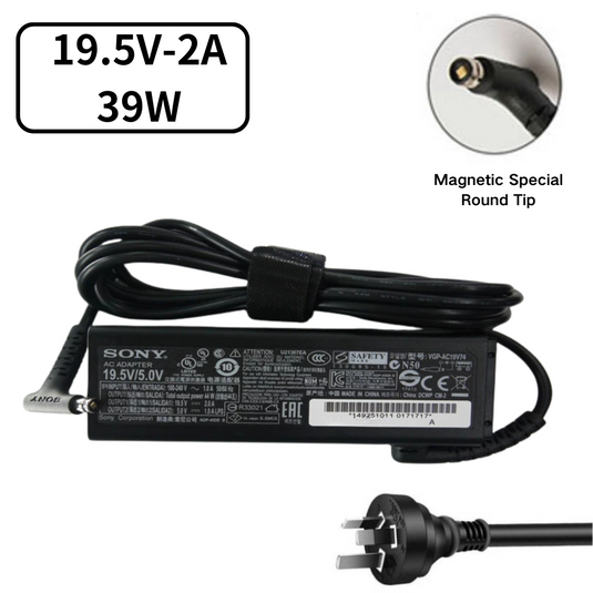 [39W/19.5V-2A] [VGP-AC19V74] Sony VAIO Tap 11 / Z Flip AC Power Adapter Laptop Wall Charger (AU Plug)