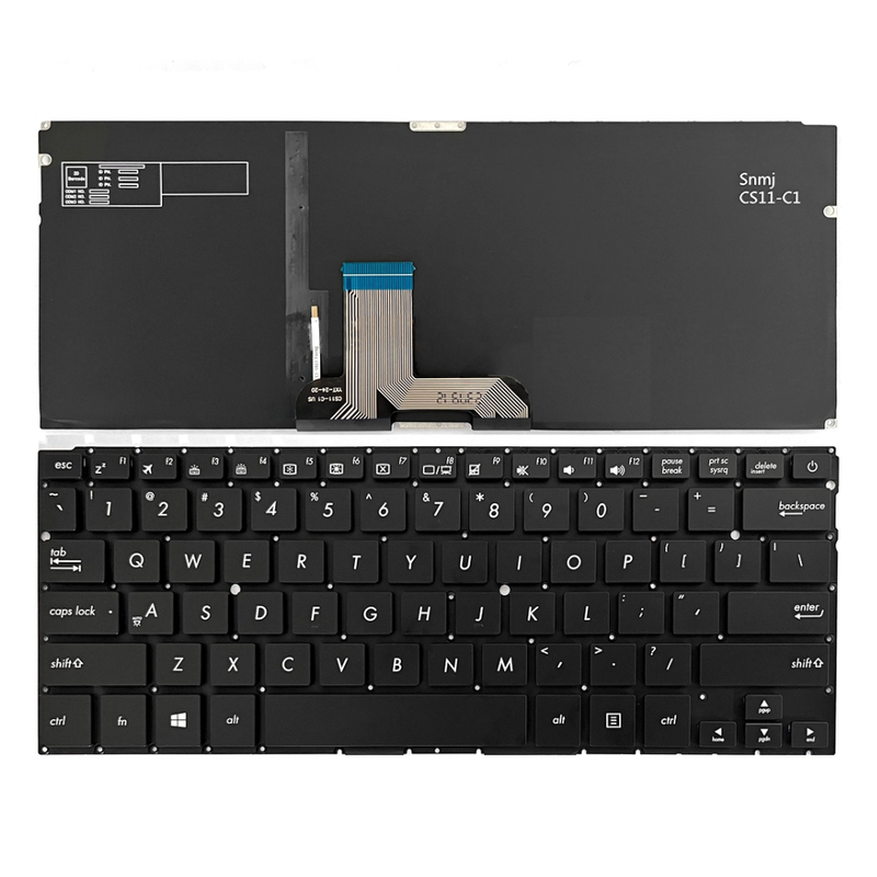 Load image into Gallery viewer, ASUS Zenbook U310U U410U U3000U U4000U UX3410U Series - Laptop Keyboard With Backlit US Layout
