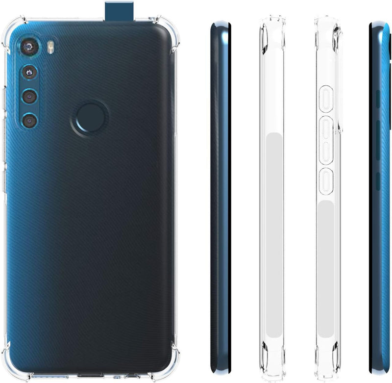Load image into Gallery viewer, Motorola Moto One Fusion Plus - AirPillow Cushion Transparent Soft Clear TPU Four Corners Protective Case - Polar Tech Australia
