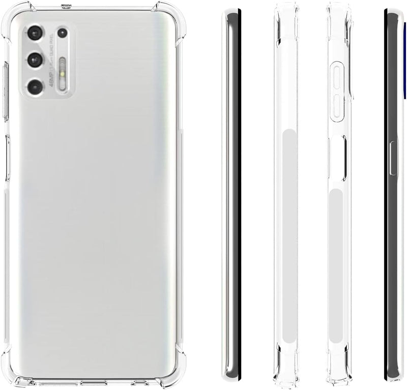 Load image into Gallery viewer, Motorola Moto G Stylus 2021 - AirPillow Cushion Transparent Soft Clear TPU Four Corners Protective Case - Polar Tech Australia
