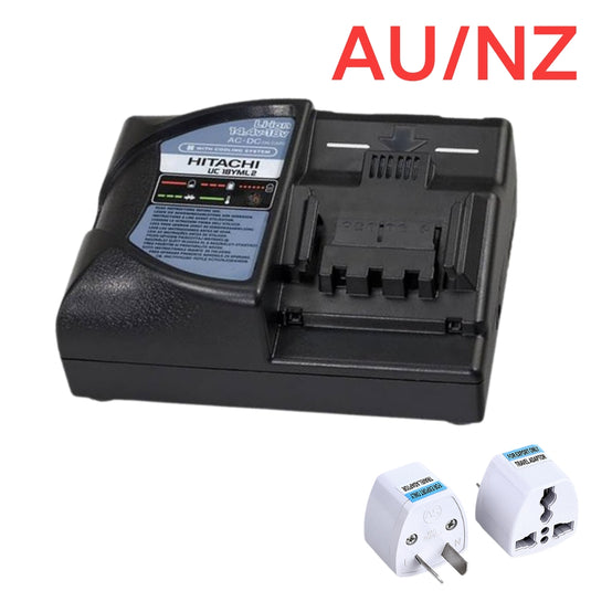 [UC 18YML2][14.4V~18V-3.5A] Genuine Original Hitachi / Hikoki Fast Charger Electrical Tool Li-ion Battery - Replacement Charger - Polar Tech Australia