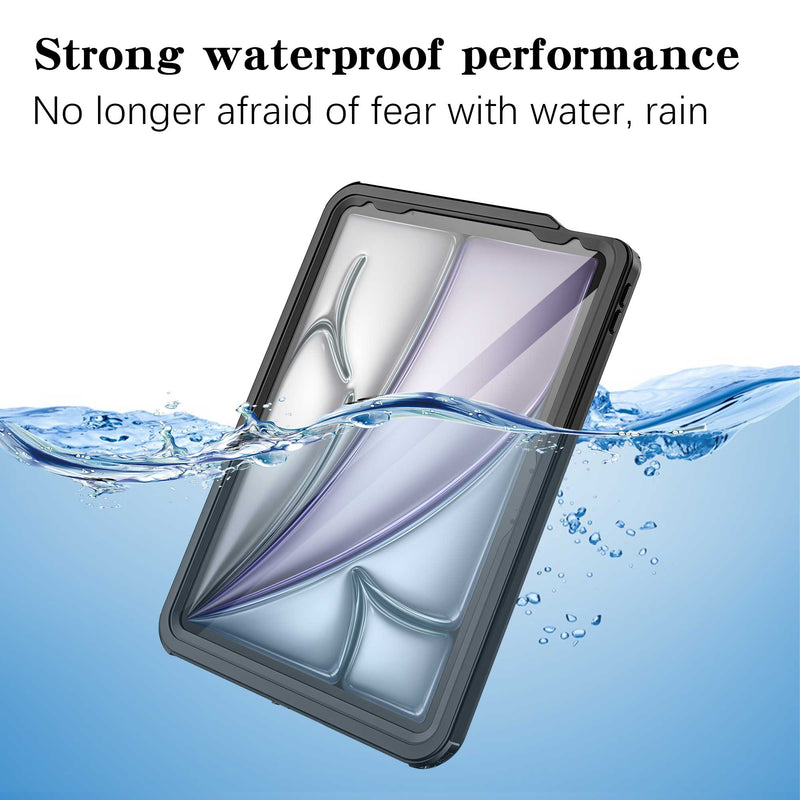 Load image into Gallery viewer, Apple iPad Air 11-inch M2 (2024) &amp; M3 (2025) Shellbox B Series Waterproof Heavy Duty Lifeproof Style Case - Polar Tech Australia
