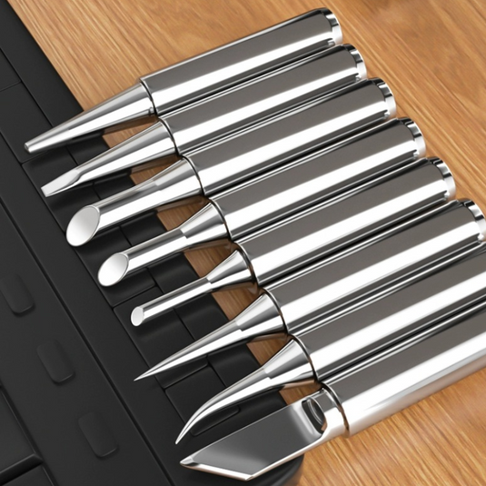 [15-Piece Set] 936-Compatible Lead-Free Soldering Iron Tips - Polar Tech Australia