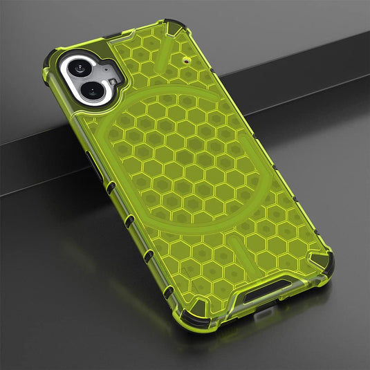 Nothing Phone (1) - Shockproof Advanced Air Cushion Drop Protection Honeycomb Shape Case - Polar Tech Australia