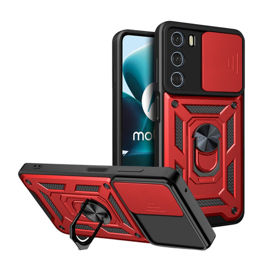 Motorola Moto G60s - Heavy Duty Ring Holder Case with Shockproof & Camera Guard Design - Polar Tech Australia