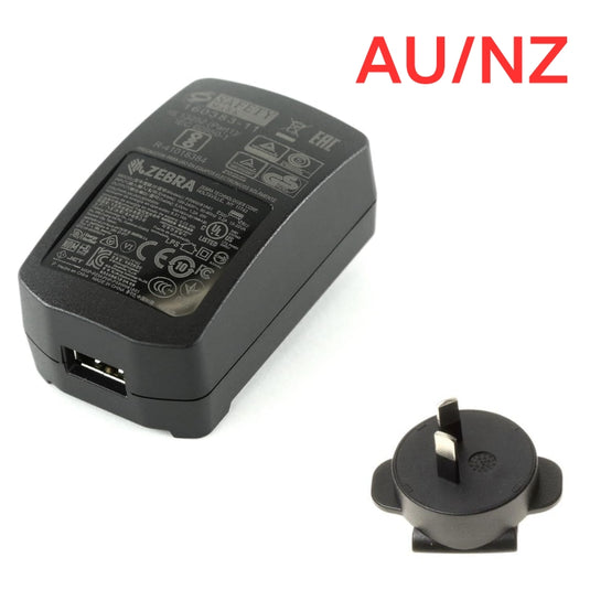 [PS000081A01] Zebra Motorola TC55 / MC40 Series - USB Power Supply Adapter Charger - Polar Tech Australia