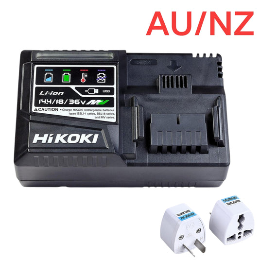 [UC 18YSL3][14.4V~18V-8.0A] Genuine Original Hitachi / Hikoki Fast Charger Electrical Tool Li-ion Battery - Replacement Charger - Polar Tech Australia