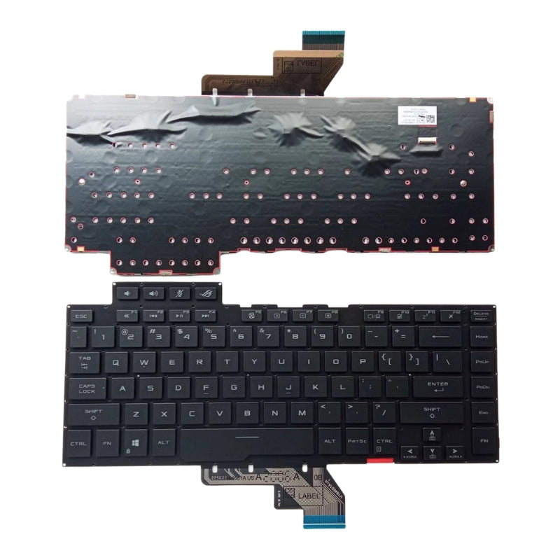 Cargue la imagen en el visor de la galería, ASUS ROG Zephyrus GU502 GA502 GX502 GM502 Series - Laptop Keyboard With Backlit US Layout
