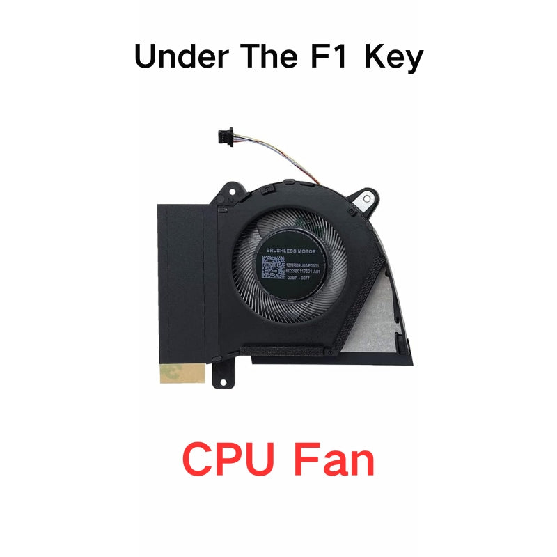 Load image into Gallery viewer, ASUS Rog Zephyrus G14 (Year 2022 2023) GA402R GA402RJ GA402K Series - CPU &amp; GPU Cooling Fans Replacement Parts - Polar Tech Australia
