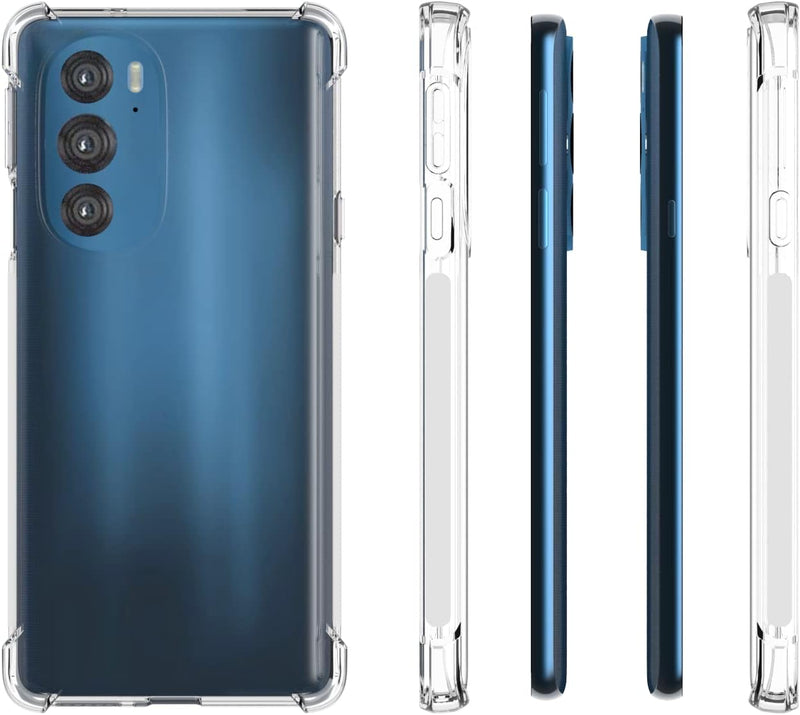Load image into Gallery viewer, Motorola Moto Edge 30 Pro - AirPillow Cushion Transparent Soft Clear TPU Four Corners Protective Case - Polar Tech Australia
