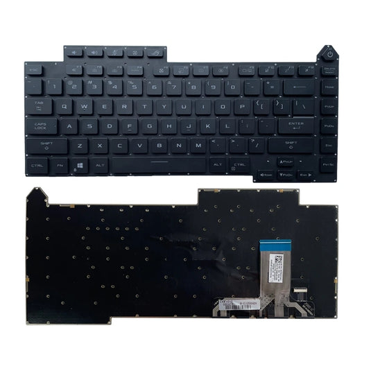 ASUS ROG Strix Scar 15 G533 G533QM G533QR G533QS G513Q Series - Keyboard With Back Light US Layout Replacement Parts - Polar Tech Australia
