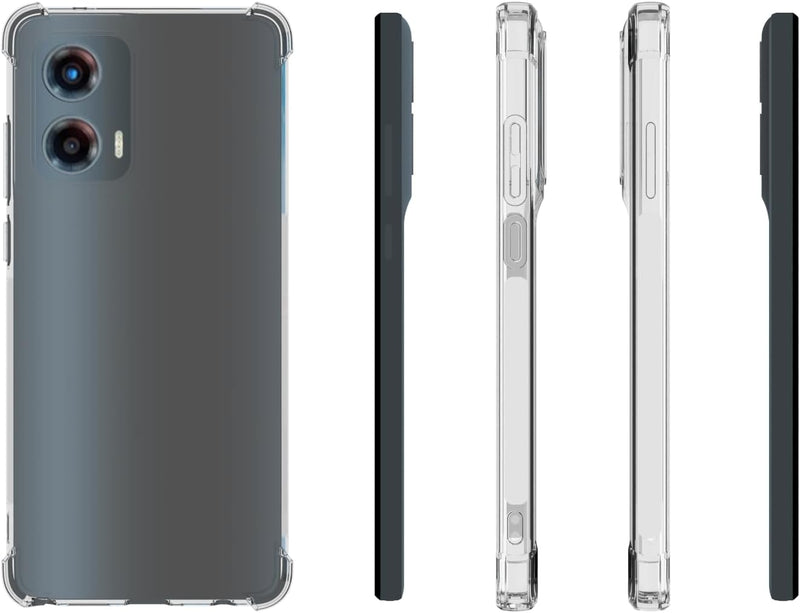Chargez l&#39;image dans la visionneuse de la galerie, Motorola Moto G Stylus 5G 2024 - AirPillow Cushion Transparent Soft Clear TPU Four Corners Protective Case - Polar Tech Australia
