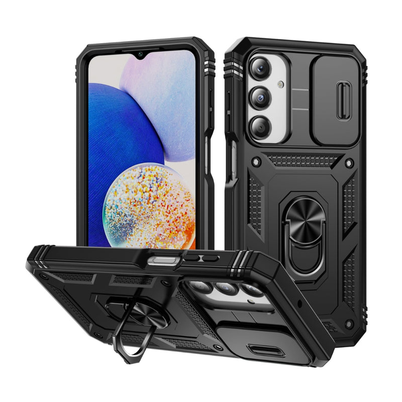 Load image into Gallery viewer, Samsung Galaxy A17 (SM-A176) - Sliding Camshield TPU + PC Phone Case with Holder
