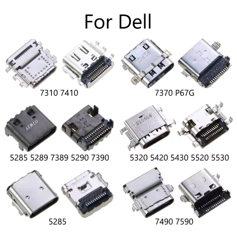 Load image into Gallery viewer, Dell Latitude 7310 7410 7370 P67G 5258 5290 7390 5320 5420 7490 7590 Series - Laptop DC Power Jack Charging Port Connector
