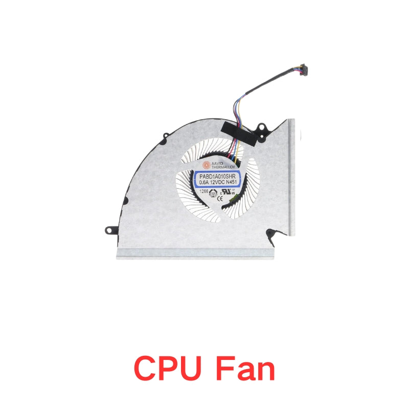 Cargue la imagen en el visor de la galería, MSI GP76 Leopard GE76 WE76 Raider Notebook MS-17K3 MS-17K2 Series - Laptop CPU &amp; GPU Cooling Fan - Polar Tech Australia
