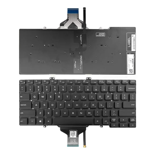 DELL Latitude 7400 5400 5401 5410 5411 07D2R0 0RN86F P98G Series - Laptop Keyboard With Backlit US Layout - Polar Tech Australia