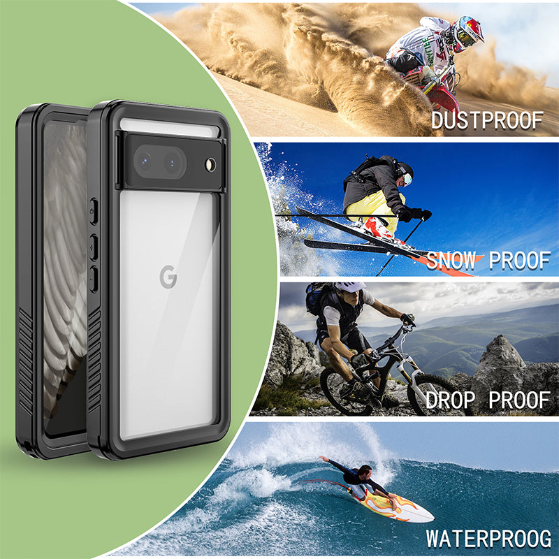 Load image into Gallery viewer, Google Pixel 8 (GKWS6) - Redpepper Full Covered Waterproof Heavy Duty Tough Armor Case - Polar Tech Australia
