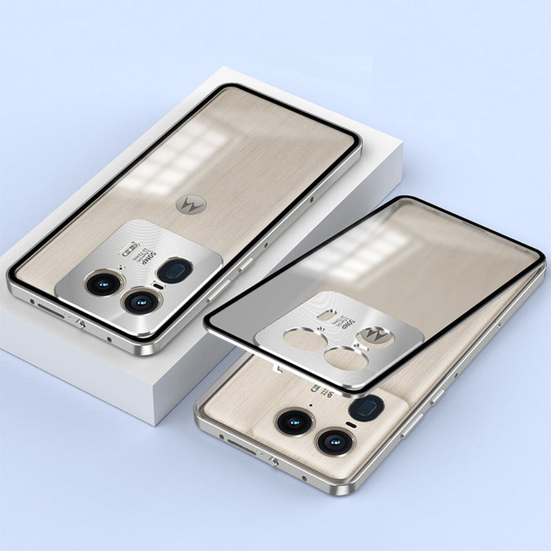 Cargue la imagen en el visor de la galería, Motorola Moto X50 Ultra - Metal Frame Magnetic Shockproof Protective Case - Polar Tech Australia
