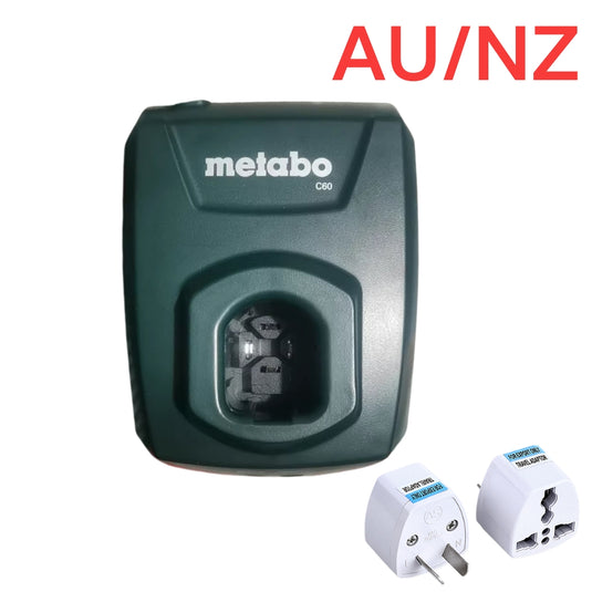 [C 60][12V-2.2A] Genuine Original Metabo Fast Charger Electrical Tool Li-ion Battery - Replacement Charger - Polar Tech Australia
