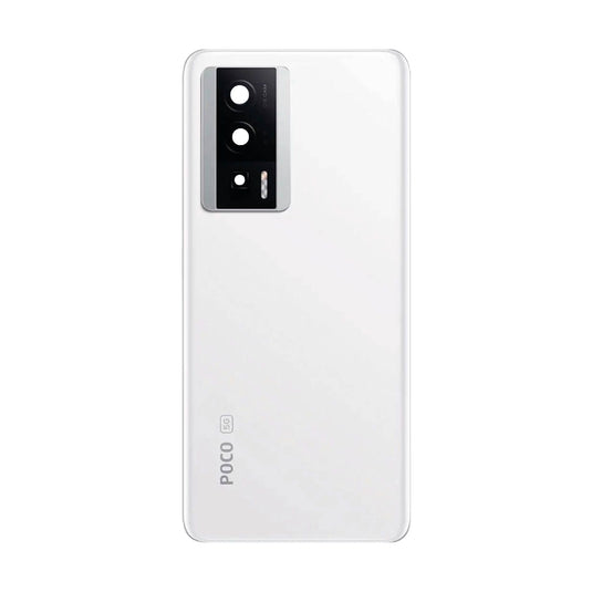 [With Camera Lens] Xiaomi Poco F5 Pro - Back Rear Battery Glass Panel Cover