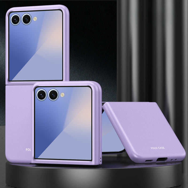 Chargez l&#39;image dans la visionneuse de la galerie, Samsung Galaxy Z Flip7 5G - Skin Feel Electroplating PC Shockproof Phone Case
