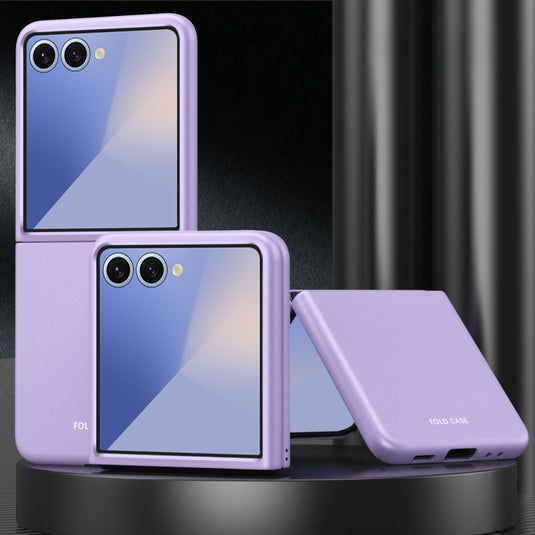 Samsung Galaxy Z Flip7 5G - Skin Feel Electroplating PC Shockproof Phone Case