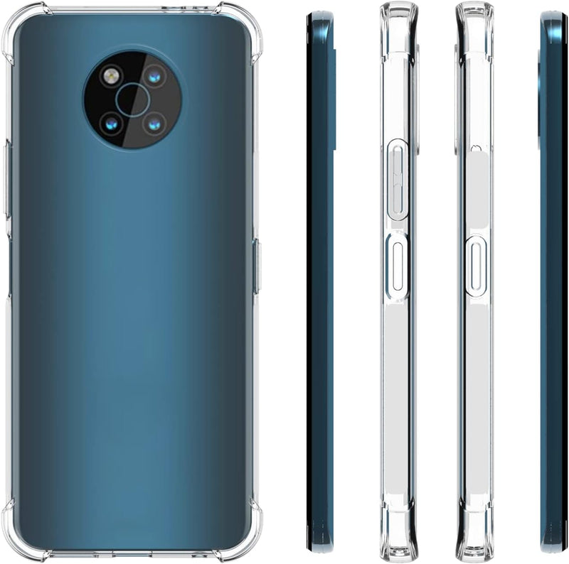 Cargue la imagen en el visor de la galería, Nokia G50 5G - AirPillow Cushion Transparent Soft Clear TPU Four Corners Protective Case - Polar Tech Australia
