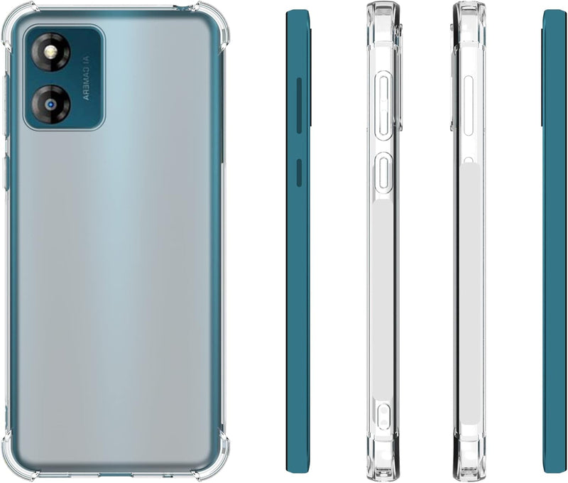 Load image into Gallery viewer, Motorola Moto E13 - AirPillow Cushion Transparent Soft Clear TPU Four Corners Protective Case - Polar Tech Australia
