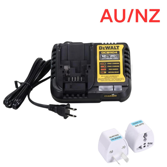 [DCB1104][12V~20V-4A] Genuine Original DeWalt Fast Charger Electrical Tool Li-ion Battery - Replacement Charger - Polar Tech Australia
