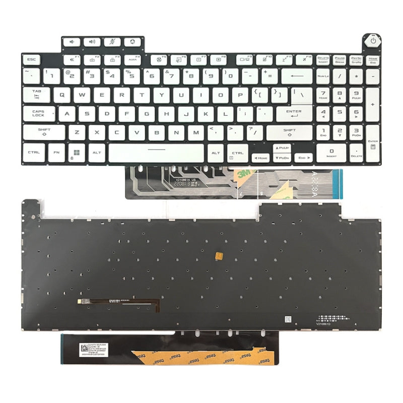 Load image into Gallery viewer, ASUS TUF Gaming A15 F15 FA507 FX507 FX507R A17 FA707 F17 FX707 &amp; TUF Dash F15 FX517 Series - Laptop Keyboard With Backlit US Layout
