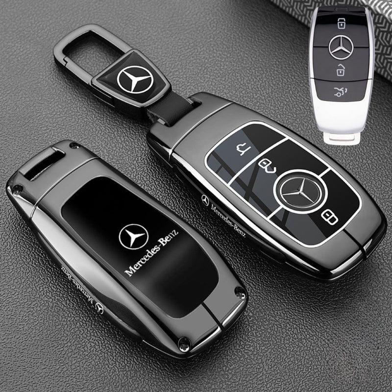 Load image into Gallery viewer, Mercedes Benz Stylish with Cool Shockproof Car Key Fob Protective Case Cover For Benz A, C, E, S, G-Class, GLA, GLB, GLC, GLE, GLS - Polar Tech Australia
