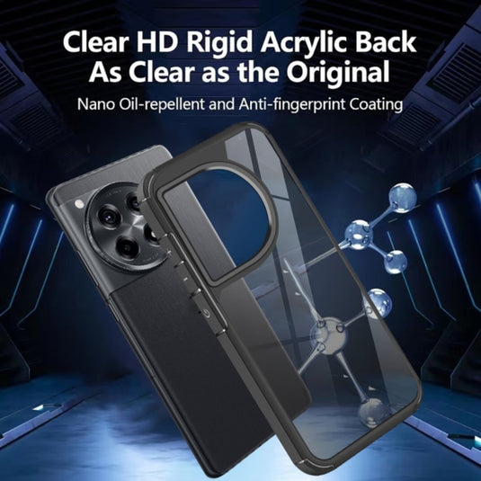 OnePlus 12R - Acrylic + TPU Transparent Shockproof Phone Case