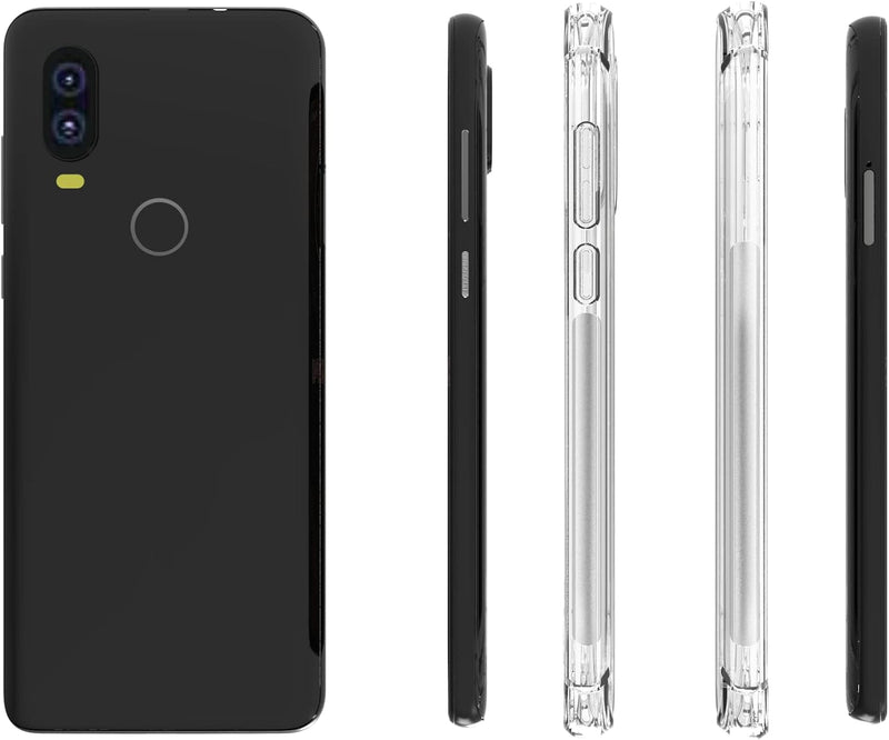 Load image into Gallery viewer, Motorola Moto One Vision - AirPillow Cushion Transparent Soft Clear TPU Four Corners Protective Case - Polar Tech Australia

