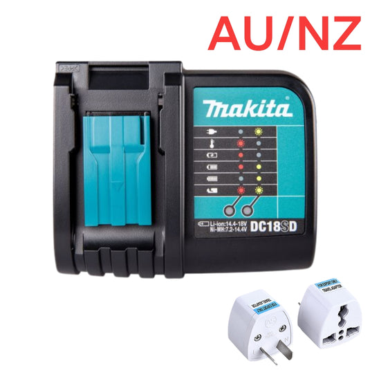 [DC18SD][7.2V~18V-2.6A] Genuine Original Makita Fast Charger Electrical Tool Li-ion Battery - Replacement Charger - Polar Tech Australia