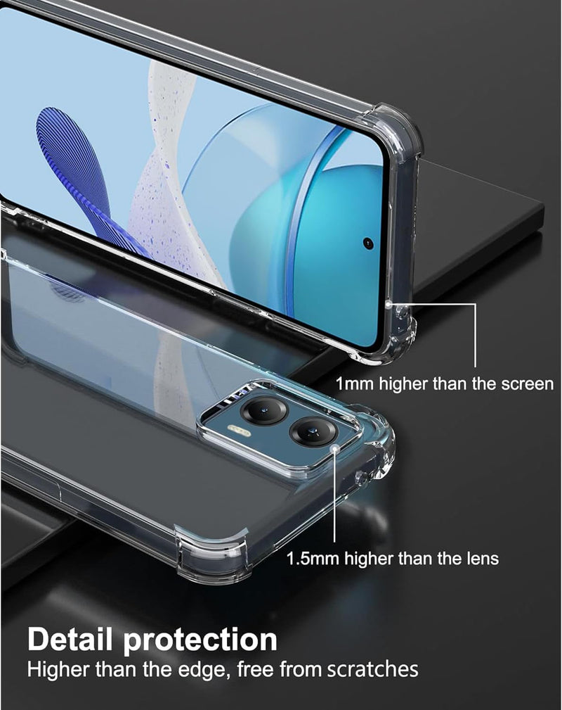 Load image into Gallery viewer, Motorola Moto G 5G 2023 - AirPillow Cushion Transparent Soft Clear TPU Four Corners Protective Case - Polar Tech Australia
