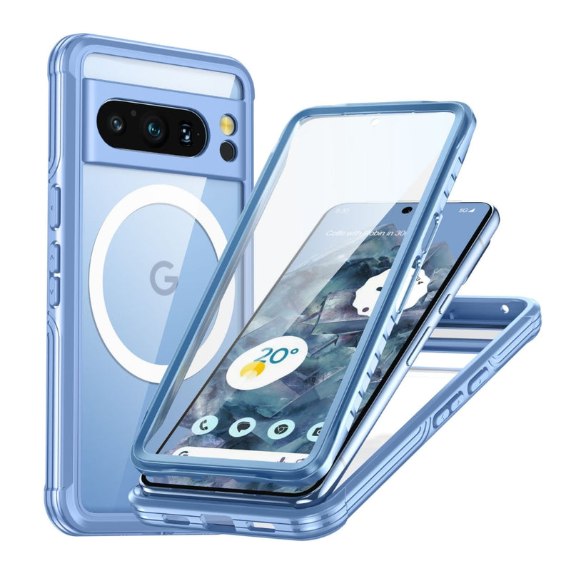 Load image into Gallery viewer, Google Pixel 8 Pro - Tempered Glass MagSafe Phone Case - Polar Tech Australia
