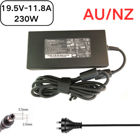 [19.5V-11.8A/230W][5.5x2.5] Gigabyte ADP-230EB H Laptop AC Power Supply Adapter Charger - Polar Tech Australia